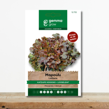 sporoi-marouli-katsaro-kokkino-biscia-rossa-looseleaf-greenculture