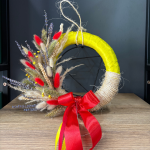 Στεφάνι ανοιξιάτικο κίτρινο